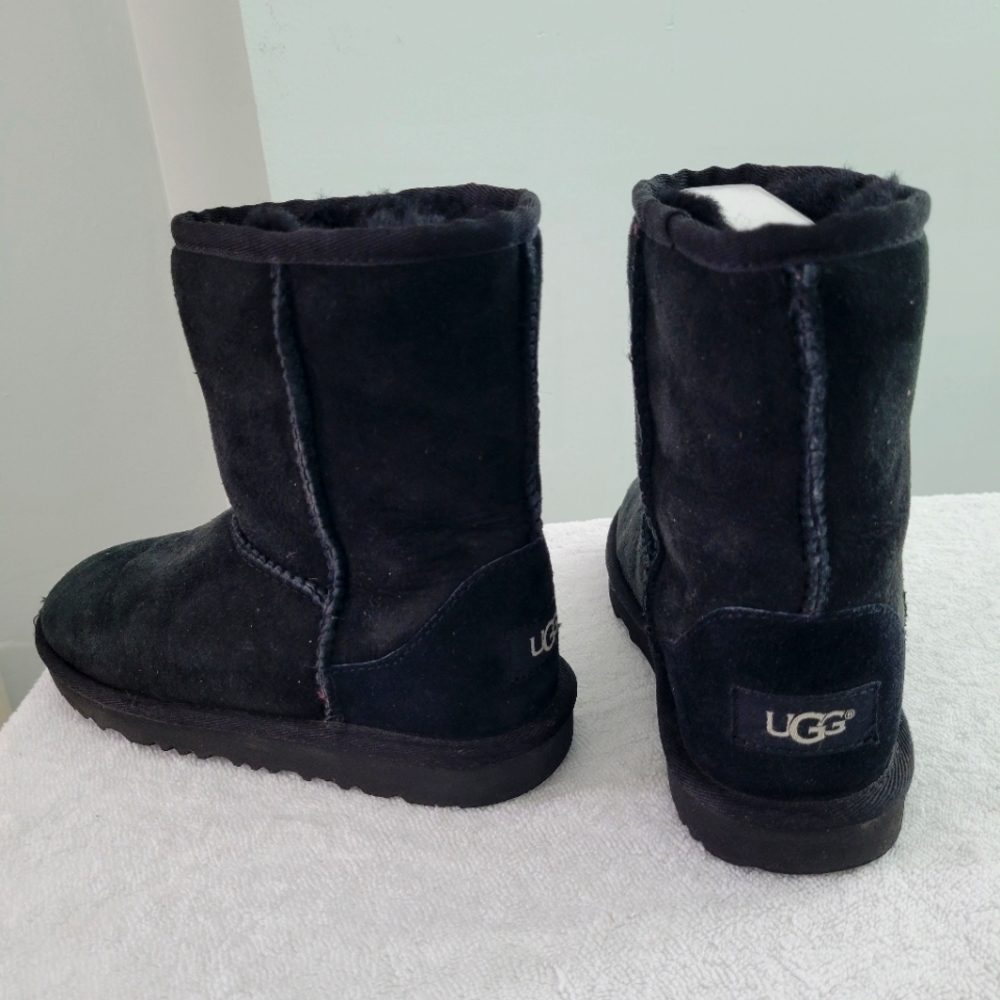UGG Boots! Black suede size 1